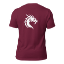 Tee-shirt rouge clair dragon