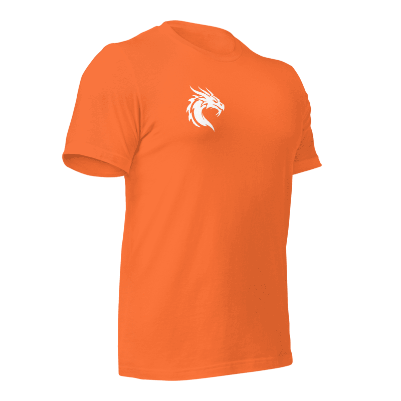 Tee-shirt orange dragon