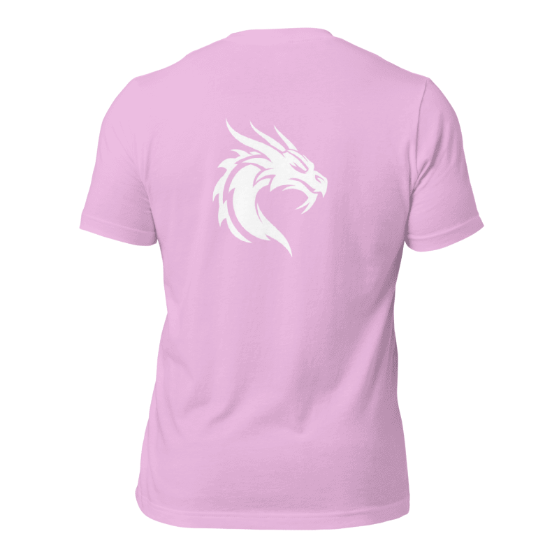 Tee-shirt rose dragon