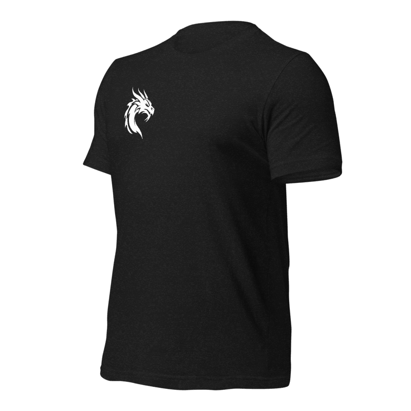 Tee-shirt noir dragon