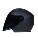 Casque Moto Unisexe 4 Saisons - Double Visière Racing - Multi-couleurs