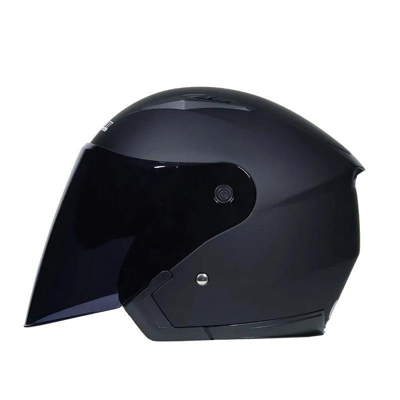 Casque Moto Unisexe 4 Saisons - Double Visière Racing - Multi-couleurs