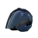 Casque bleu foncé brillant Semi-ouvert d'été - Ram4 - Moto & Scooter & Cross