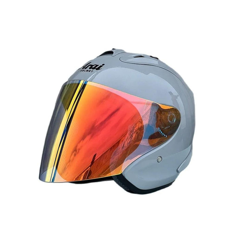 Casque Gris Nardo Semi-Ouvert d'été - SZ-Ram4 - Moto & Scooter