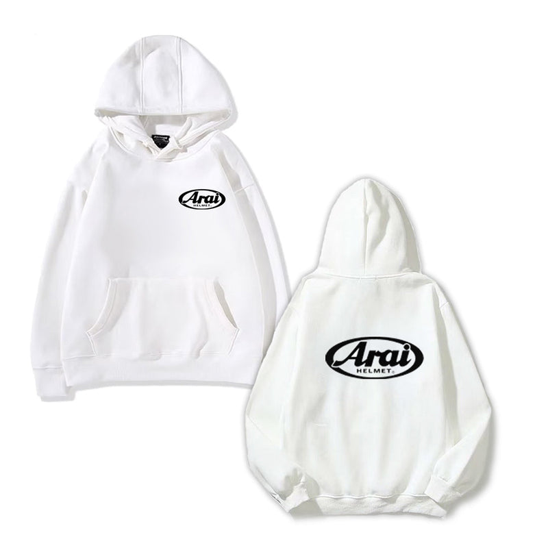 Pull à capuche Arai - Blanc - Collection Automne & Hiver