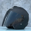 Casque Noir Mat Semi-Ouvert d'été - SZ Ram 4 - Moto & Scooter & Cross