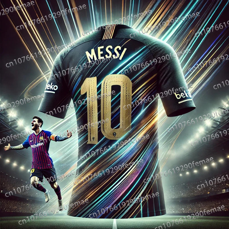 Maillot de Football Concept "Messi" | Édition Exclusive 2024 – Enfants & Adultes