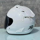 Casque Blanc Brillant Semi-Ouvert d'été - SZ-Ram4 - Moto & Scooter