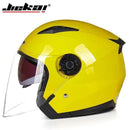 Casque Moto Unisexe 4 Saisons - Double Visière Racing - Multi-couleurs