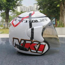 Casque Demi-Jet Ram3 Haga Monza Blanc