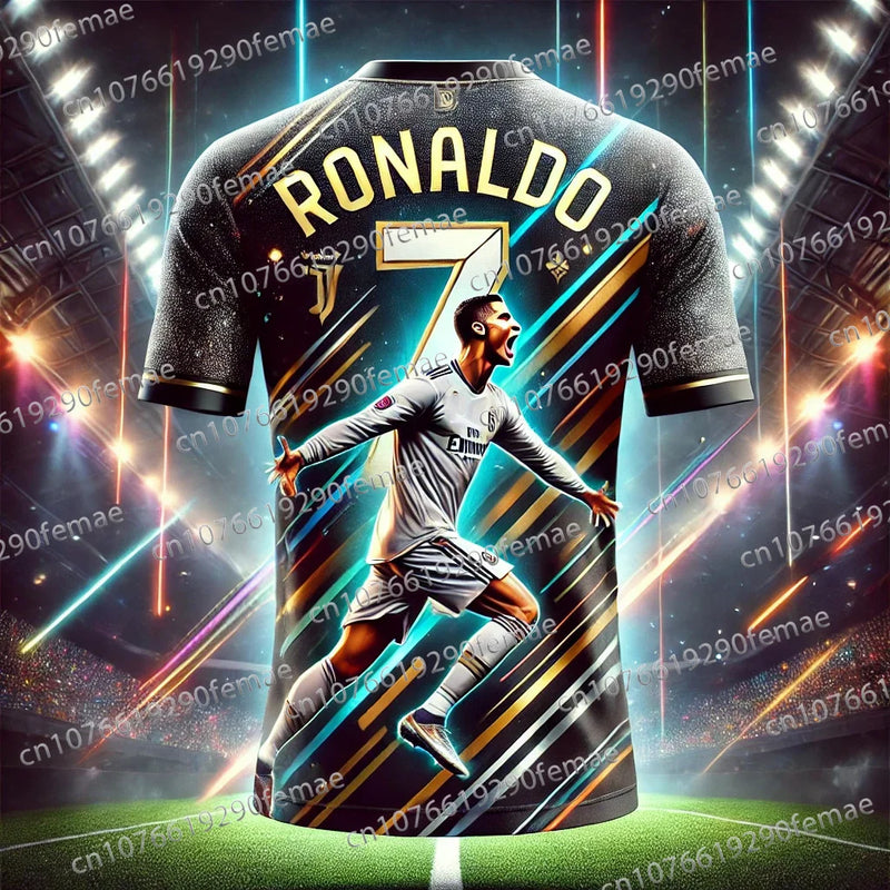 Maillot de Football Concept "CR7 - Ronaldo " | Édition Exclusive 24-25 – Enfants & Adultes