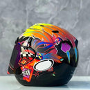 Casque Noir Semi-Ouvert d'été - Ram 3 Russell - Moto & Scooter & Cross