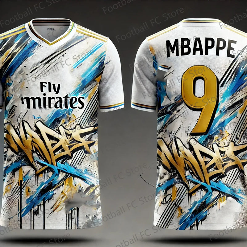 Maillot de Football Concept "Mbappé 9" | Édition Exclusive 24-25 – Enfants & Adultes