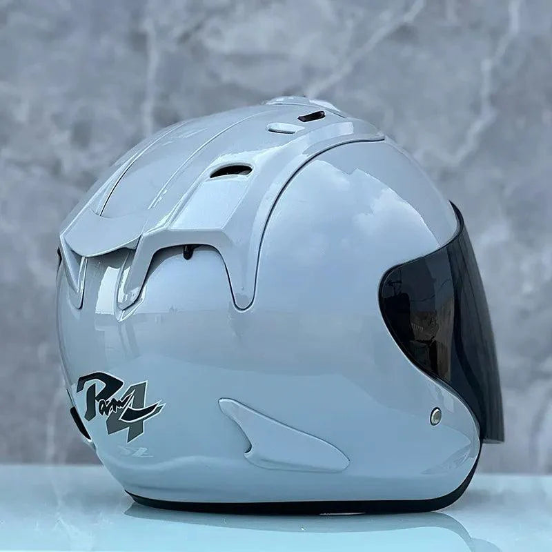 Casque Gris Nardo Semi-Ouvert d'été - SZ-Ram4 - Moto & Scooter