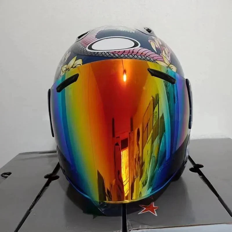 Casque Dragon Oriental Brillant - Ram 3 - Moto & Scooter & Cross