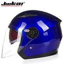 Casque Moto Unisexe 4 Saisons - Double Visière Racing - Multi-couleurs