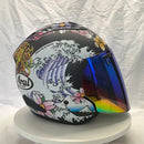 Casque Dragon Oriental Mat - VZ-RAM - 3/4 ouvert pour l'été