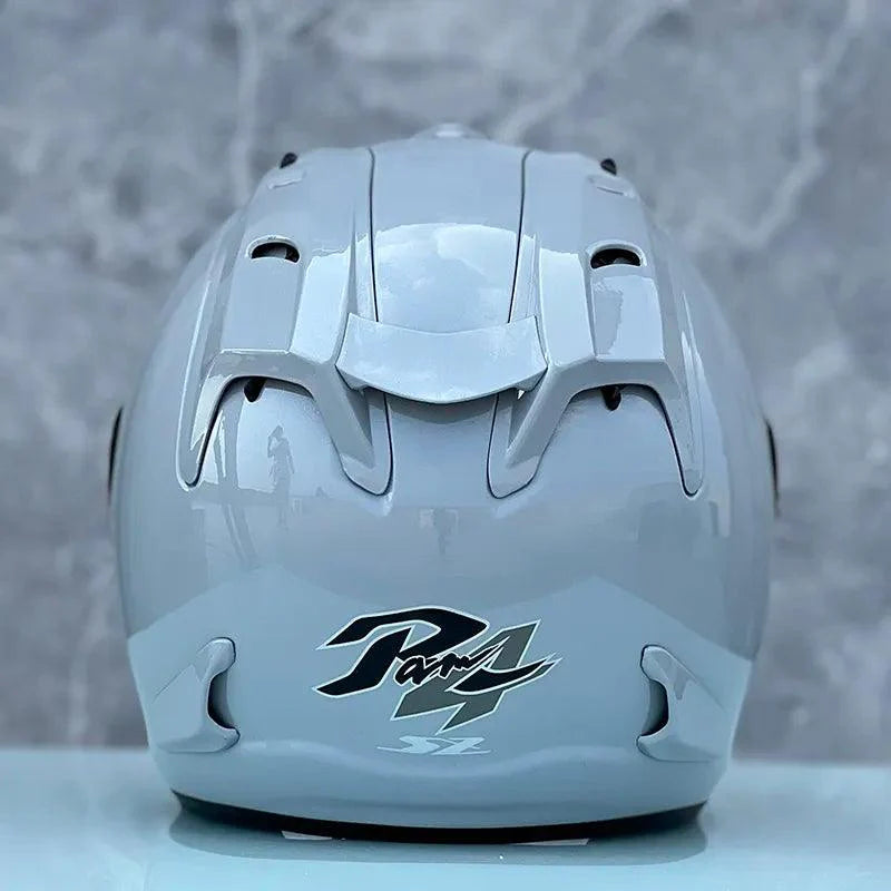 Casque Gris Nardo Semi-Ouvert d'été - SZ-Ram4 - Moto & Scooter