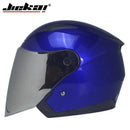 Casque Moto Unisexe 4 Saisons - Double Visière Racing - Multi-couleurs