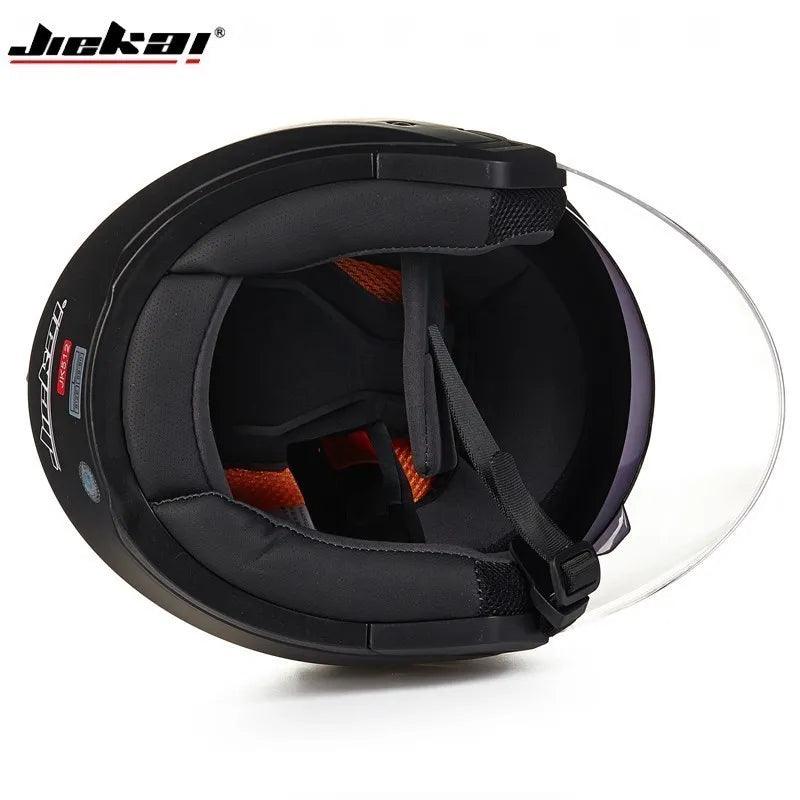 Casque Moto Unisexe 4 Saisons - Double Visière Racing - Multi-couleurs