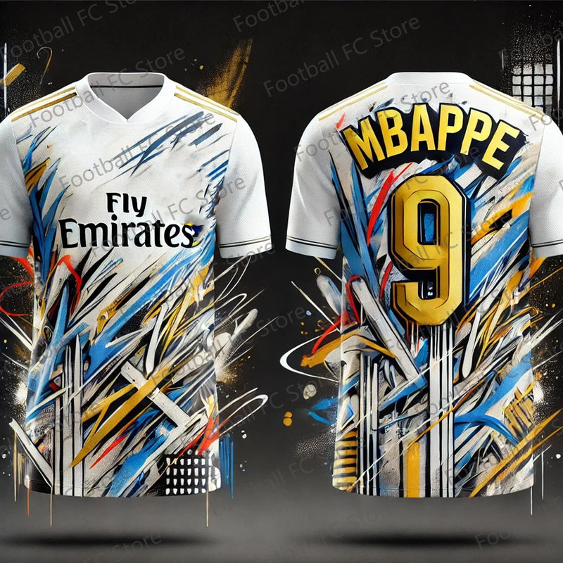 Maillot de Football Concept "Mbappé 9" | Édition Exclusive 24-25 – Enfants & Adultes