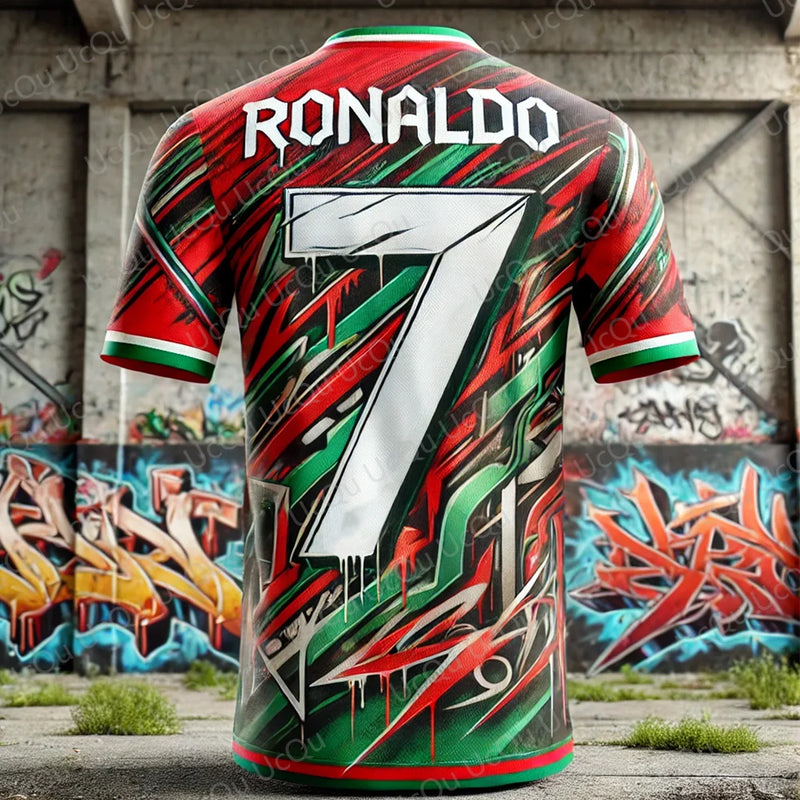 Maillot de Football Concept "Siu The Street" | Édition Exclusive 2025 – Enfants & Adultes