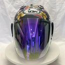 Casque Dragon Oriental Mat - VZ-RAM - 3/4 ouvert pour l'été