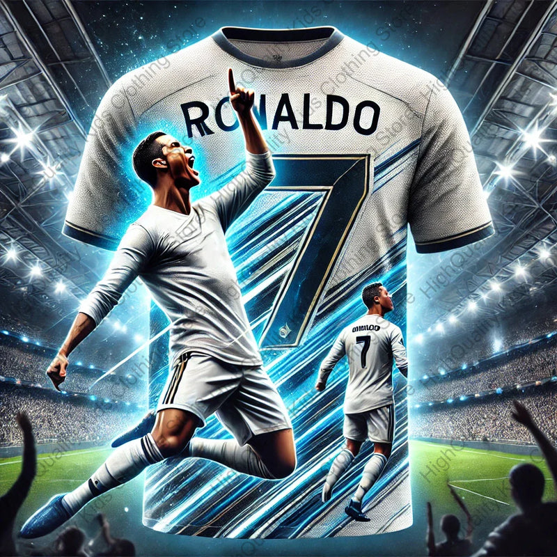 Maillot de Football Concept "Cristiano Ronaldo" | Édition Unique – Enfants & Adultes