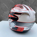 Casque Pedrosa Rouge GP - Semi-Ouvert d'été - Moto & Scooter & Cross