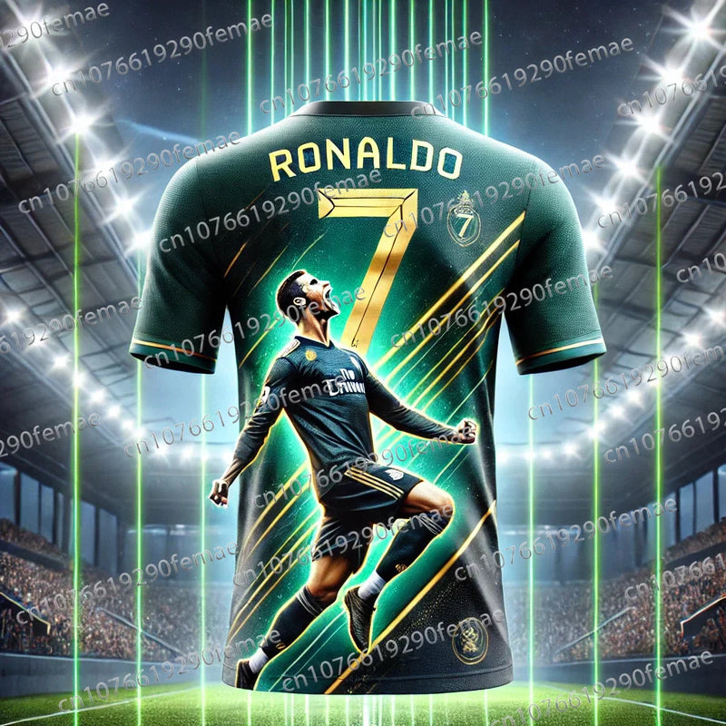 Maillot de Football Concept "CR7 - Ronaldo " | Édition Exclusive 24-25 – Enfants & Adultes