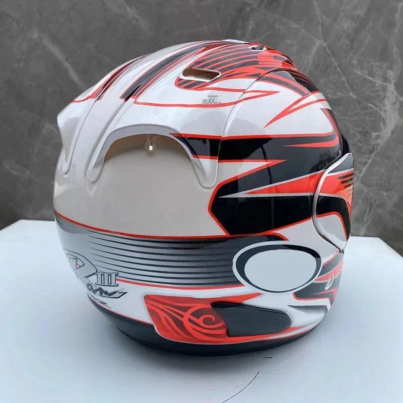 Casque Pedrosa Rouge GP - Semi-Ouvert d'été - Moto & Scooter & Cross