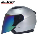 Casque Moto Unisexe 4 Saisons - Double Visière Racing - Multi-couleurs
