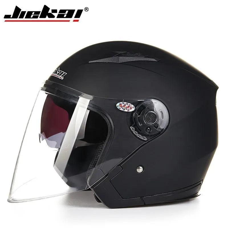Casque Moto Unisexe 4 Saisons - Double Visière Racing - Multi-couleurs