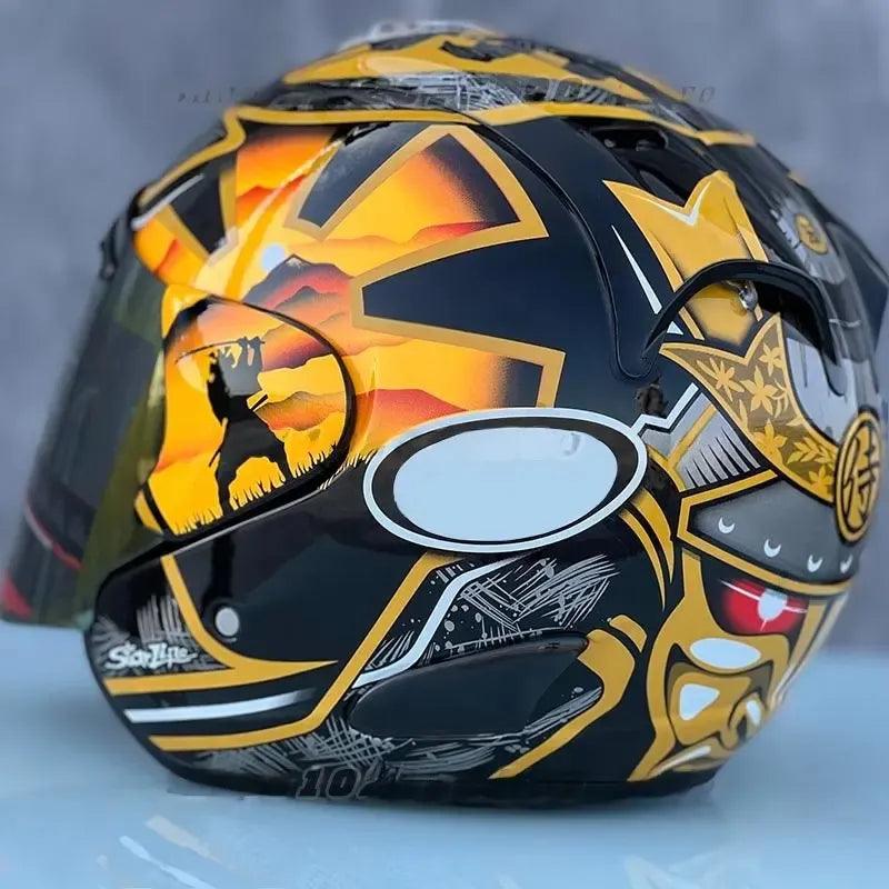 Casque Samurai Semi-Ouvert d'été - Ram 3 Pedrosa - Moto & Scooter & Cross