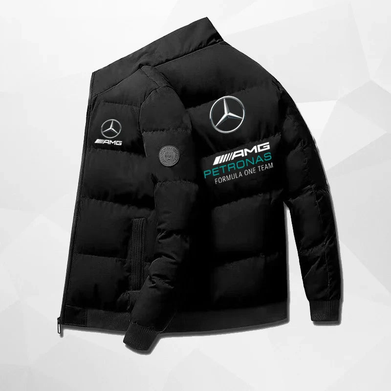 Veste chaude et décontractée - Mercedes AMG & F1 - Noir