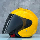Casque Jaune Brillant Semi-Ouvert d'été - SZ-Ram4 - Moto & Scooter