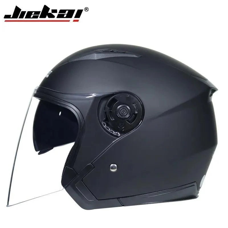 Casque Moto Unisexe 4 Saisons - Double Visière Racing - Multi-couleurs