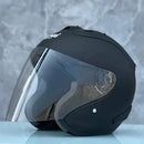Casque Noir Mat Semi-Ouvert d'été - SZ Ram 4 - Moto & Scooter & Cross
