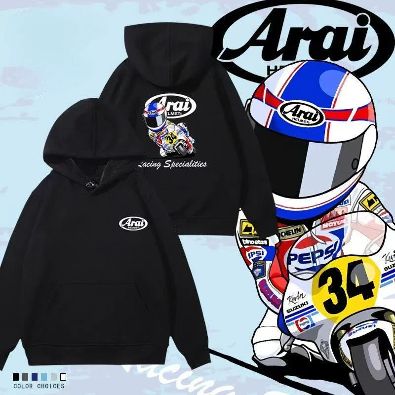 Sweatshirt Arai - Noir - Collection Hiver & Automne