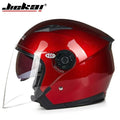 Casque Moto Unisexe 4 Saisons - Double Visière Racing - Multi-couleurs