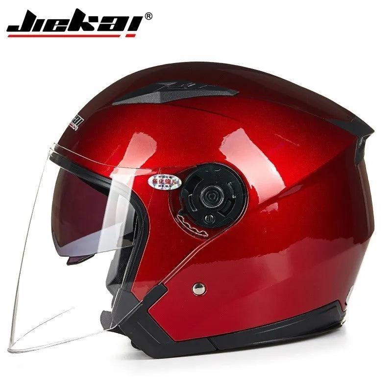 Casque Moto Unisexe 4 Saisons - Double Visière Racing - Multi-couleurs