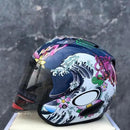 Casque Dragon Oriental Brillant - Ram 3 - Moto & Scooter & Cross