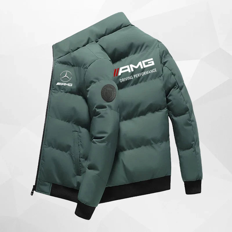 Veste chaude et décontractée - Mercedes AMG & F1 - Verte