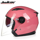 Casque Moto Unisexe 4 Saisons - Double Visière Racing - Multi-couleurs