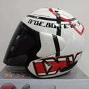 Casque Demi-Jet Ram3 Haga Monza Blanc