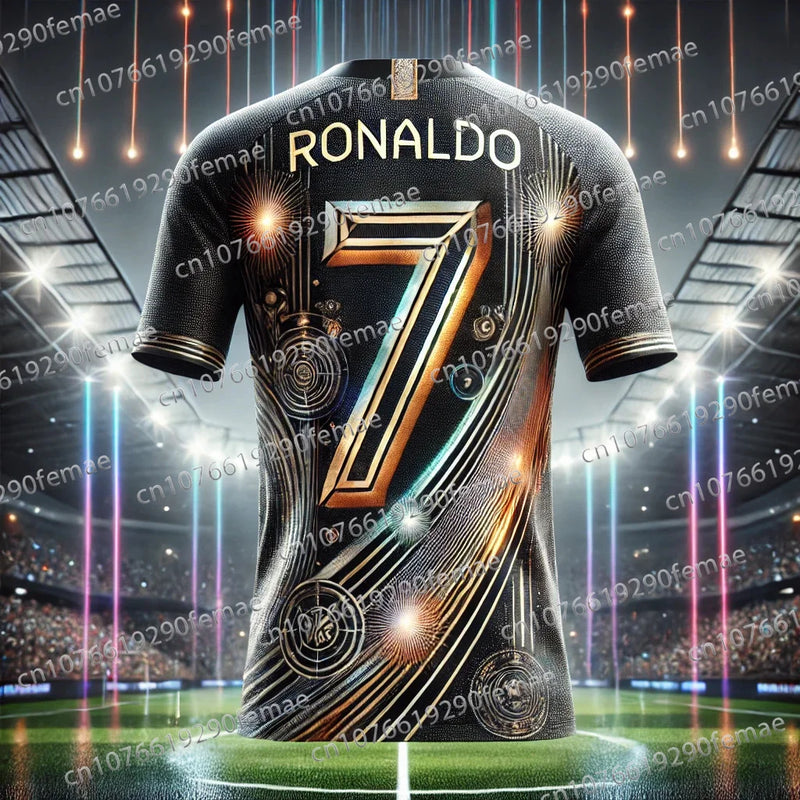 Maillot de Football Concept "CR7 - Ronaldo " | Édition Exclusive 24-25 – Enfants & Adultes