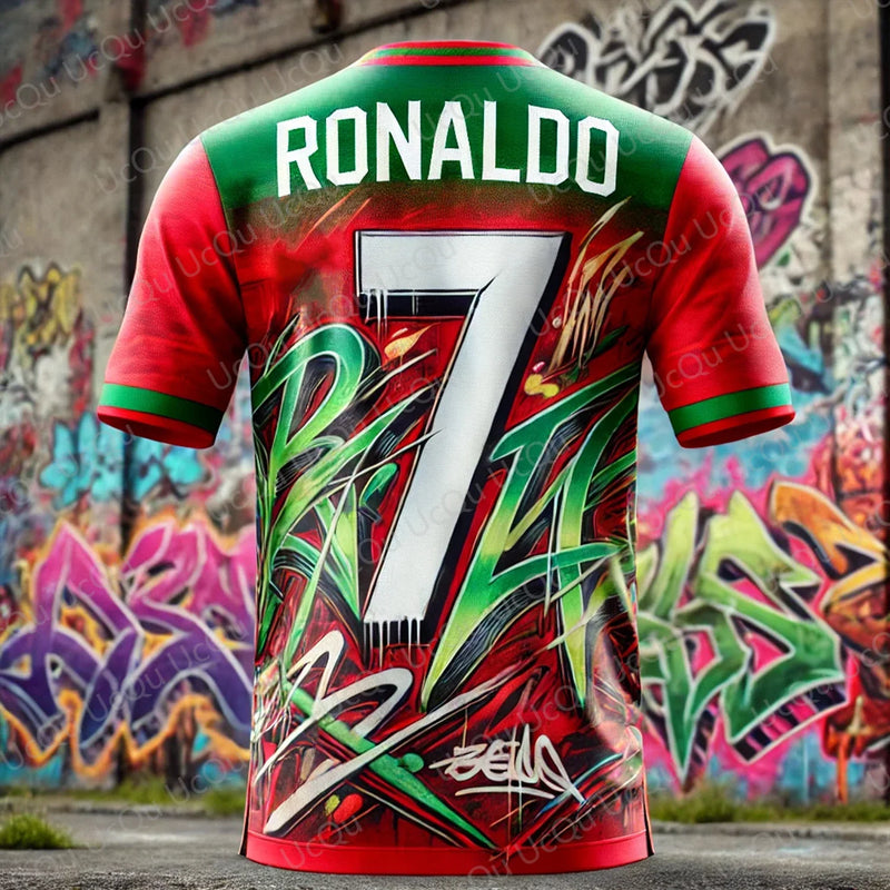 Maillot de Football Concept "Siu The Street" | Édition Exclusive 2025 – Enfants & Adultes