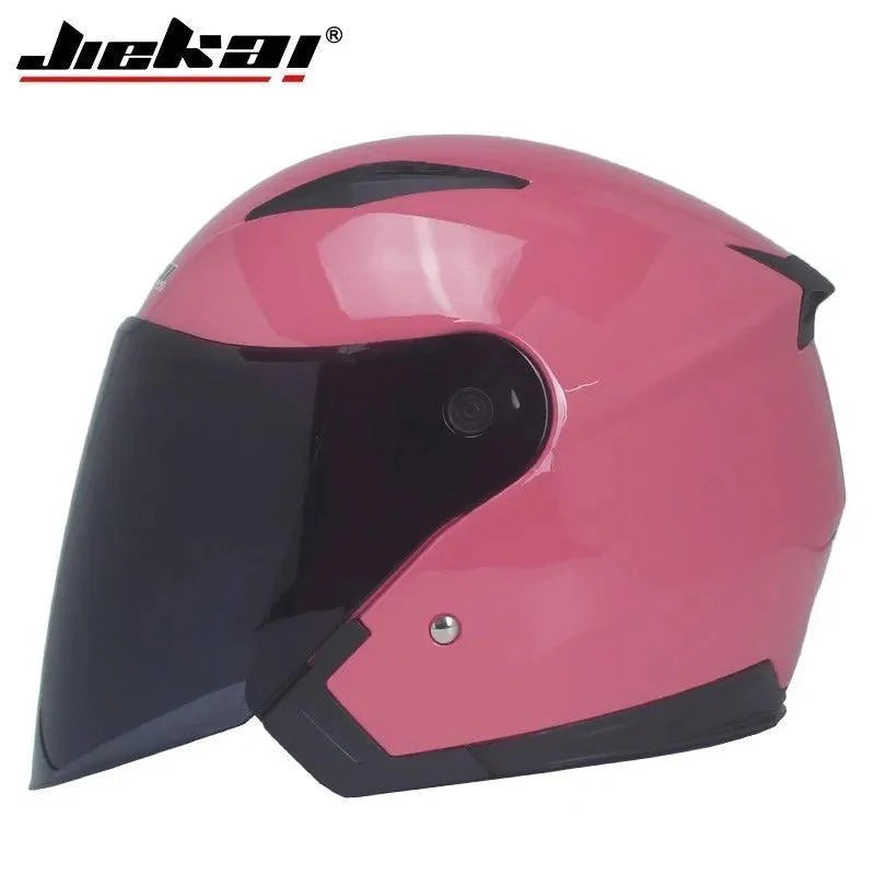 Casque Moto Unisexe 4 Saisons - Double Visière Racing - Multi-couleurs