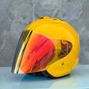Casque Jaune Brillant Semi-Ouvert d'été - SZ-Ram4 - Moto & Scooter