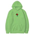 Pull à Capuche Coeur de Rose 🌹 - Multicolore